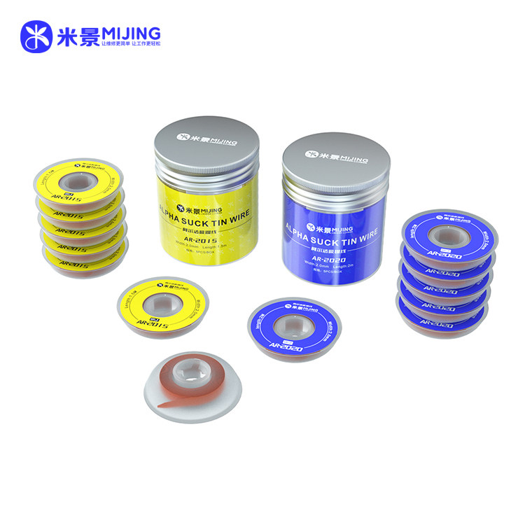 MIJING AR-2015 / AR-2020 Alpha Tin-Absorbing Wire – 5pcs/Box